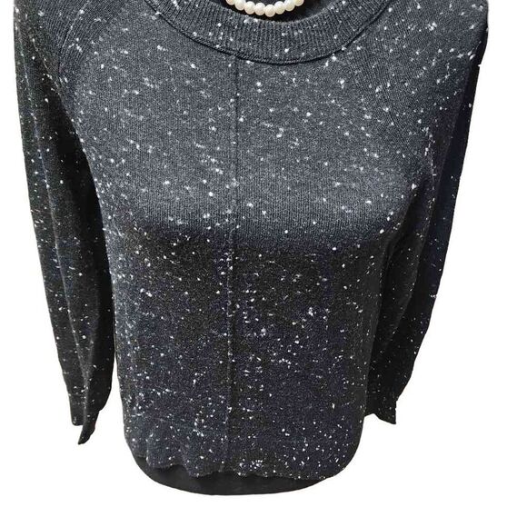 Lou & Grey For Loft XXS Black White Sweater - Picture 4 of 10